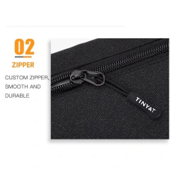 Pochete Masculina Impermeável Saída Fones Tinyat* 2003 - comprar online