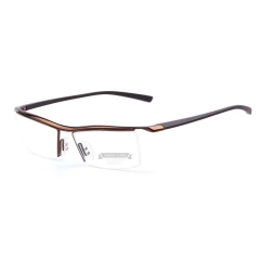 Imagem do HDCrafter* 8189 Armação De Óculos Masculino Titânio EyeMate Design