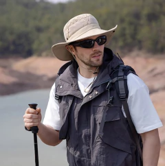 Kinija* 6019 Chapéu Masculino Safari - (cópia)