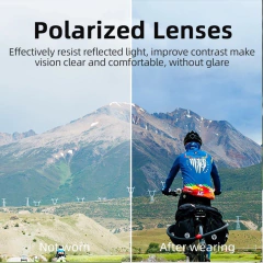 RockBros* 1013 Óculos de Sol Masculino TR-90 Cycling Polarized - tienda online