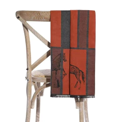 Occlek* 3319 Cachecol Masculino Dulpa Face Horses - comprar online