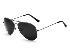 Óculos De Sol Masculino Aço Inox Espelhado Piloto Veithdia* - comprar online