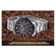 Imagen de Relógio Masculino Aço Inox Curren* 8149
