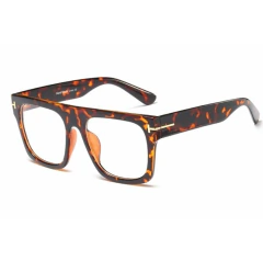 Armação de Óculos Masculino Quadrado Trending Retrô Cc Space* 5618 - Simple Market