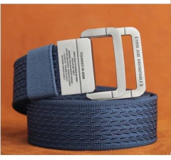 Miluota* 0892 Cinto Masculino Canvas Lona Militar Dupla Fivela - Simple Market