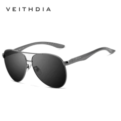 Veithdia* 3559 Óculos De Sol Masculino Polarizado Piloto Aço Inox en internet