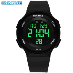 Synoke* 9199 Relógio Masculino Digital Luminous Led - tienda online