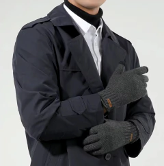 Luva Masculina Lã Touch Screen Golovejoy* 3354 - Simple Market