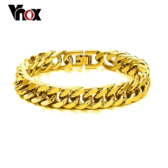 Vnox* 1368 Pulseira Masculina Aço Inox