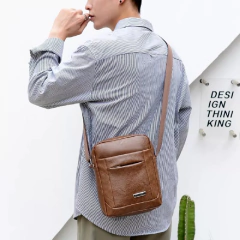 JP* 1902 Bolsa Masculina Couro Shoulder Bag na internet