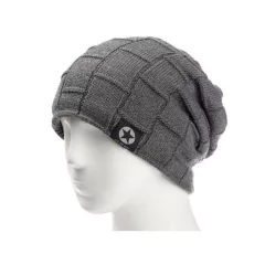 Imagen de Urgentman* 1908 Gorro Masculino Geométrico Soft Acrílico Aveludado