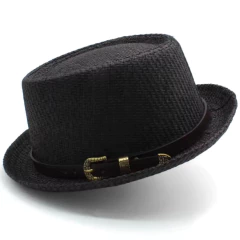 Barber* 3156 Chapéu Pork Pie Barber Panama Masculino en internet