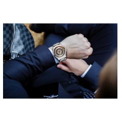 Relógio Masculino Aço Inox Data Automática Curren* 8229 - comprar online