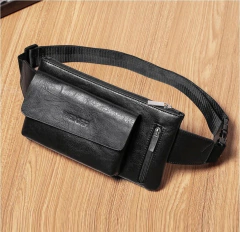 Weixier* 9526 Pochete Masculina Couro