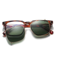 SwanWick* 4457 Armação de Óculos e Sol Masculino Clip on - Simple Market