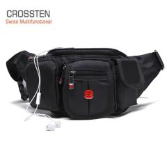 Crossten* 5775 Pochete Masculina Swiss Style Multifuncional