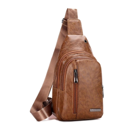 S.gao* 1023 Bolsa Masculina Couro Crossbody