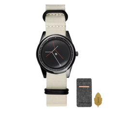 Enmex* 1799 Relógio Masculino Canvas e Aço Inox - comprar online