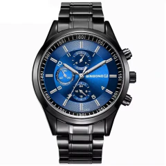 Relógio Masculino Aço Inox Bosck Binbond* 5803 na internet