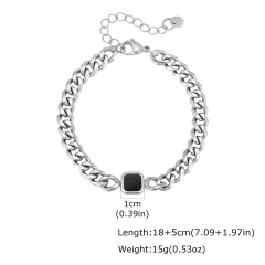 Pulseira Masculina Aço Inox Vnox* 2662 - Simple Market
