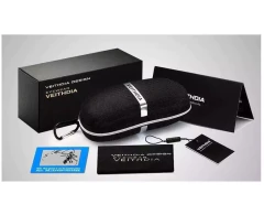 Imagen de Óculos De Sol Masculino Aço Inox Espelhado Piloto Veithdia*