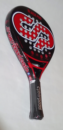 Imagen de Cyberpadel BLACK PRO - Núcleo de Eva Soft - Aro de carbono + regalos !!!