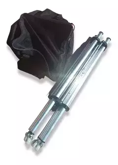 CANASTO CYBERPADEL DE ALUMINIO - PLEGABLE Y CON RUEDAS - CAPACIDAD PARA 100 PELOTITAS - comprar online