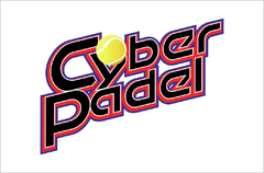 Imagen de Bolso / Mochila Grande Cyberpadel - NEGRO/ROJO - Capacidad 8 paletas - NUEVO LOGO Y DISEÑO !!!
