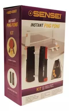 KIT SENSEI DE RED PING PONG INSTANT - 2 PALETAS - 3 PELOTITAS - comprar online
