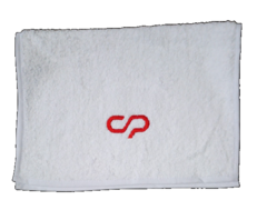 Toallas Cyberpadel- Color Blanco con logo nuevo