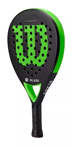PALETA WILSON BLADE TEAM V2 - NEGRA/VERDE + regalos !! - comprar online