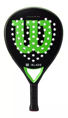 PALETA WILSON BLADE TEAM V2 - NEGRA/VERDE + regalos !!