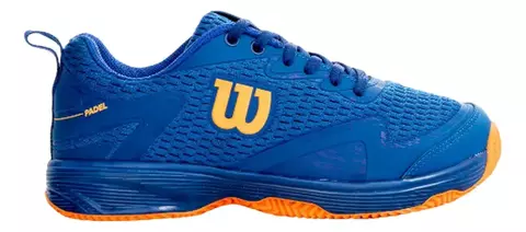 Zapatillas Wilson K PADEL 3.0 - Azul/Naranja - Para Padel o Tenis - Número 42, 43 y 44
