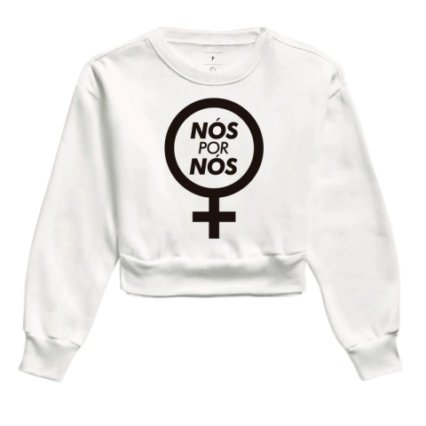 Moletom Cropped Nós por Nós - comprar online