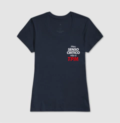 Camiseta Meu Senso Crítico Não é TPM - MinKa Camisetas