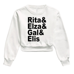 Moletom Cropped Divas da MPB - comprar online