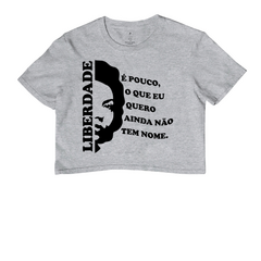 Cropped liberdade é pouco, o que eu quero ainda não tem nome - comprar online