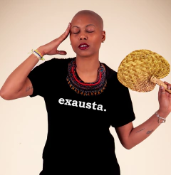 Camiseta Exausta