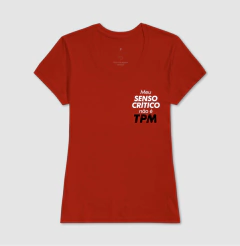 Camiseta Meu Senso Crítico Não é TPM