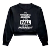 Moletom Cropped My Favorite Season Is The Fall Of The Patriarchy