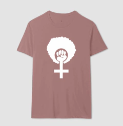Camiseta Feminismo Black Power - MinKa Camisetas