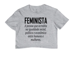 Cropped Feminista Significado