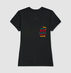 Camiseta Estou de Dieta Não Engulo Seu Machismo - comprar online