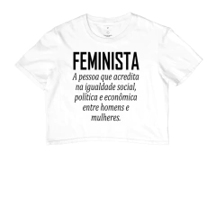 Cropped Feminista Significado - comprar online