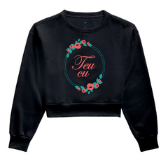 Moletom Cropped Teu Cu
