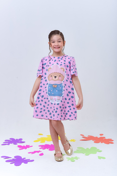 Vestido Sarah Poa Urso - loja online