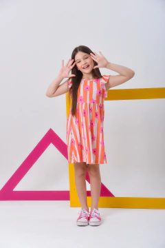 Vestido Lina -  Minha Menina Kids moda infantil 