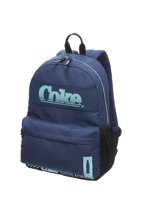 Mochila "Coca-Cola" Overlap Blue - comprar online