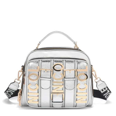 Cartera Calista Silver Nicole Lee - comprar online