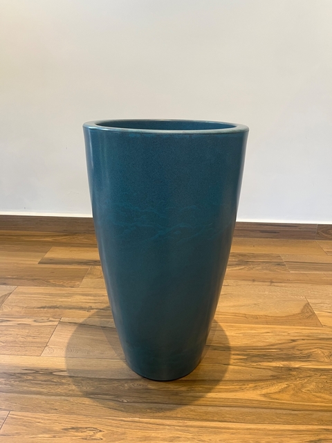 vaso de polietileno 70x40cm Azul Cooper